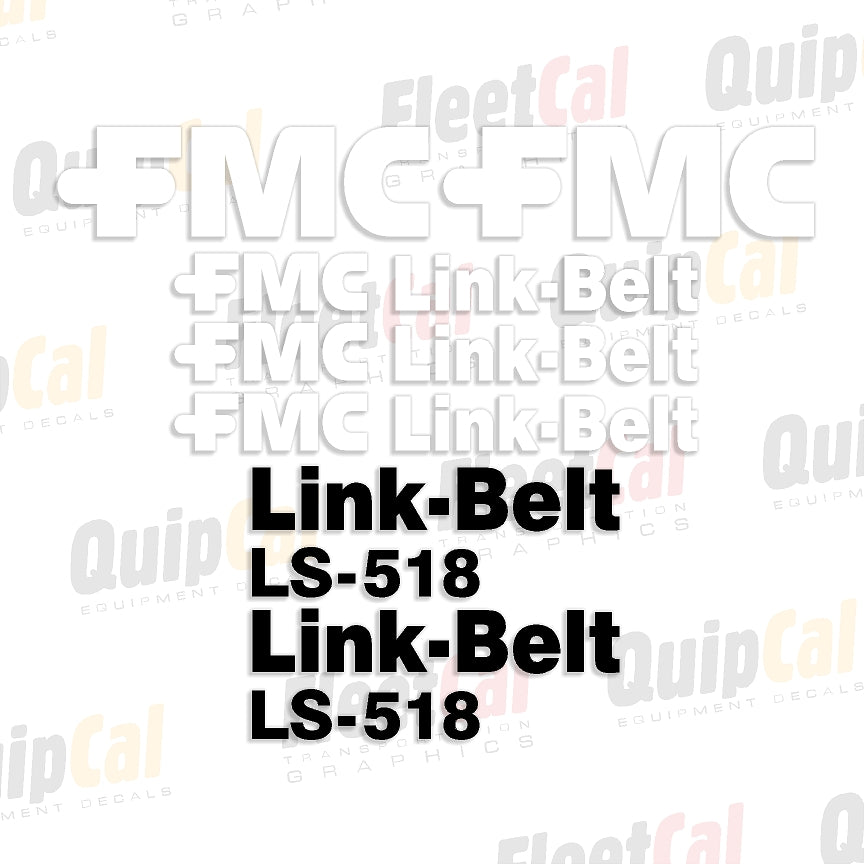 Link-Belt Crane Decals