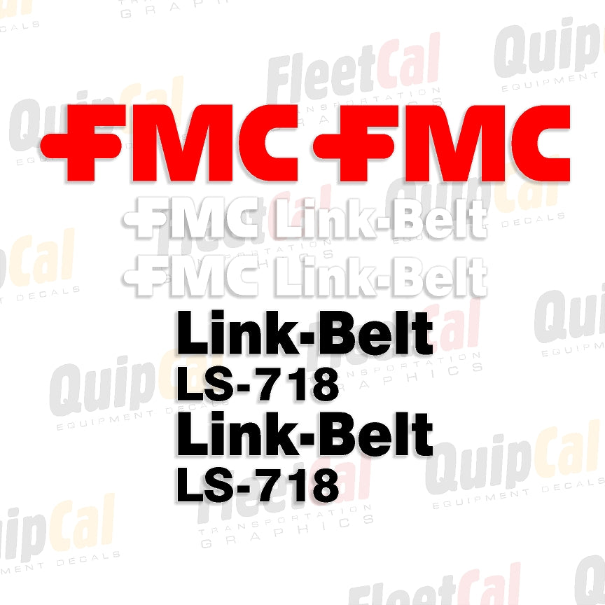 Link-Belt Crane Decals