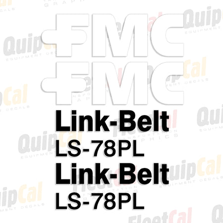 Link-Belt Crane Decals