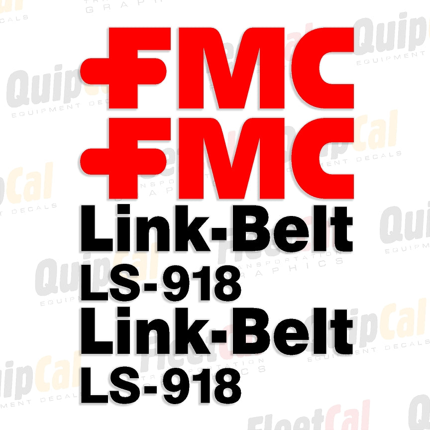 Link-Belt Crane Decals