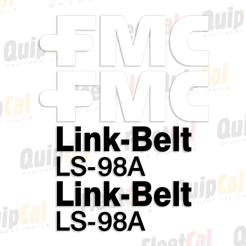 Link-Belt Crane Decals