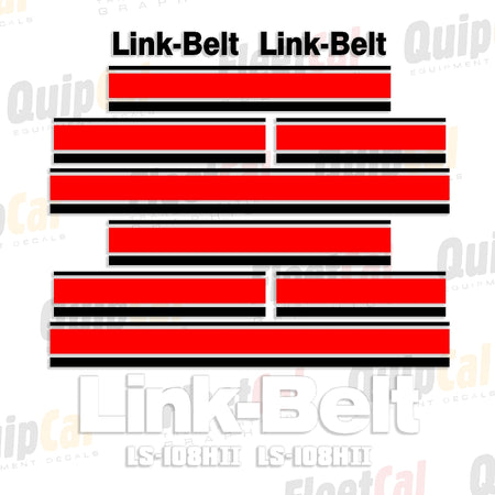 Link-Belt Crane Decals