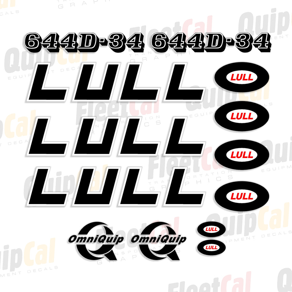 Lull Telehandler Decal Set