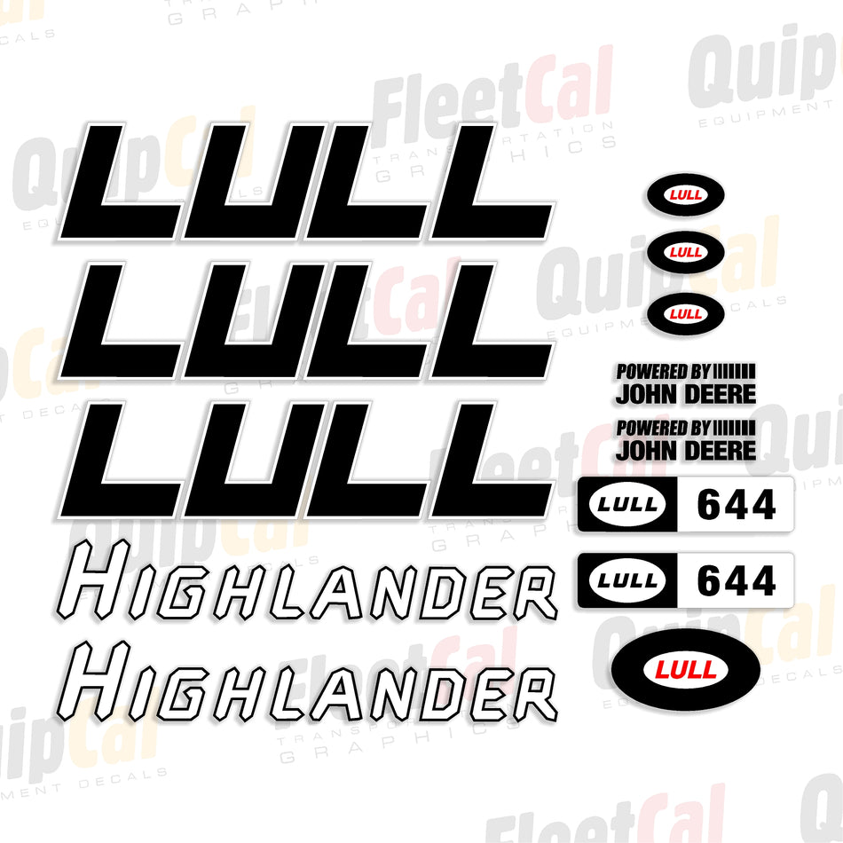 Lull Telehandler Decal Set