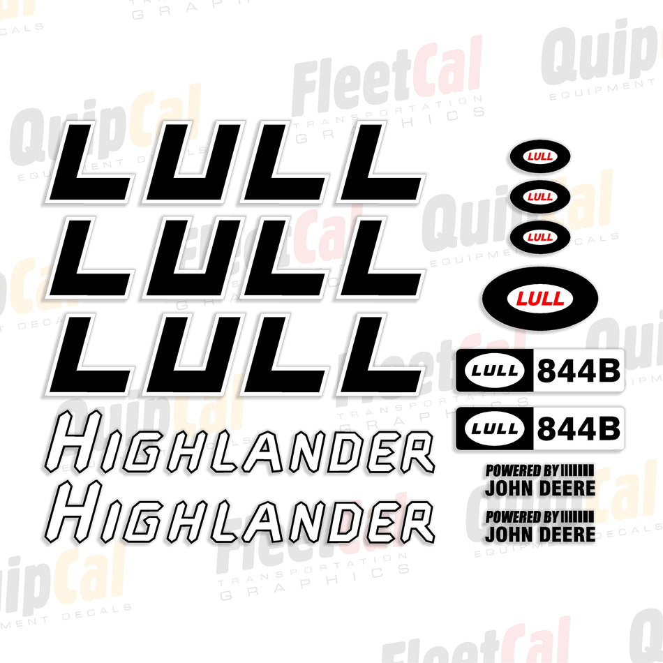 Lull Telehandler Decal Set