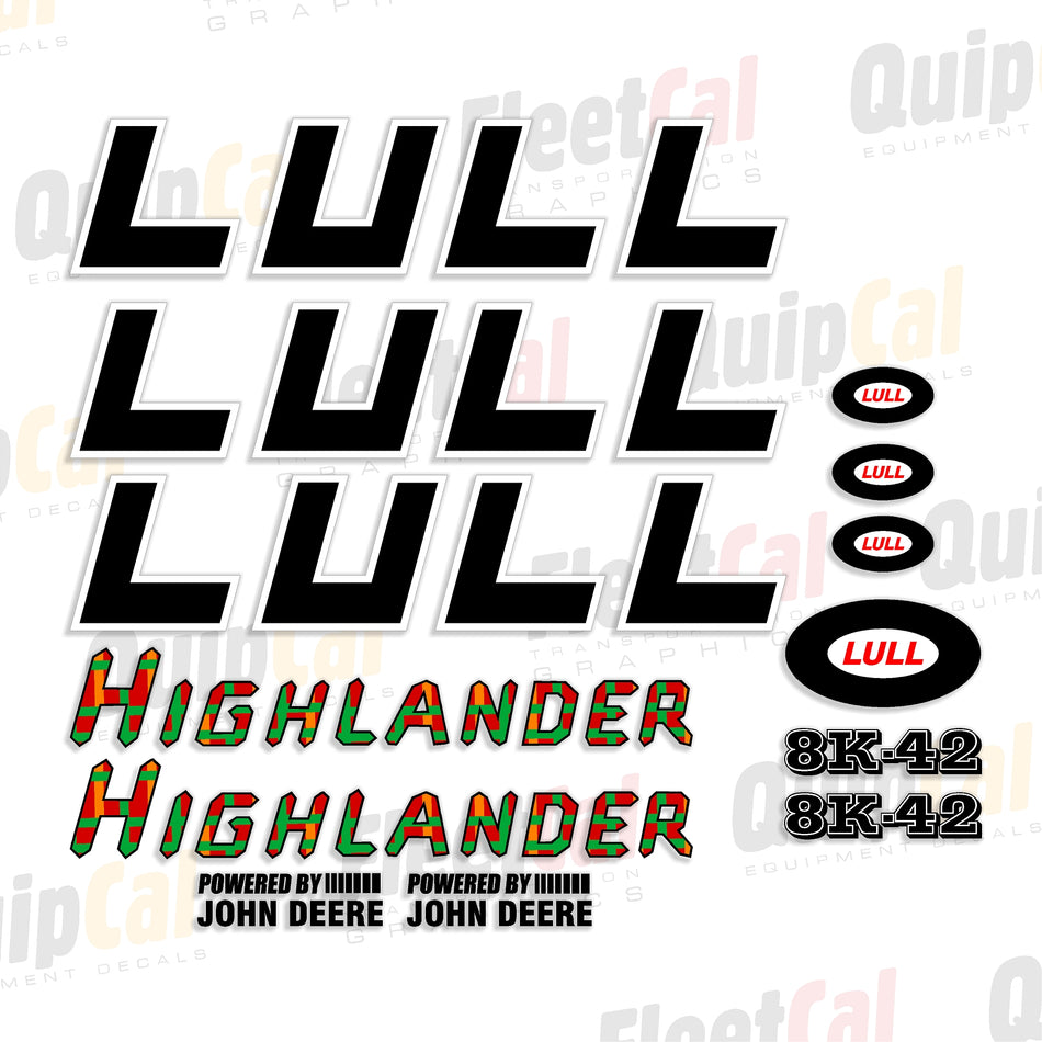 Lull Telehandler Decal Set