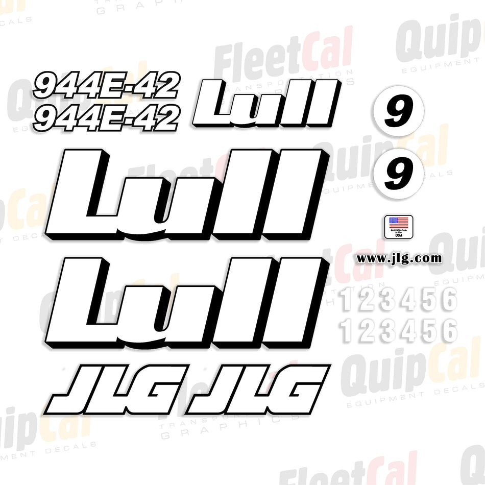 Lull Telehandler Decal Set