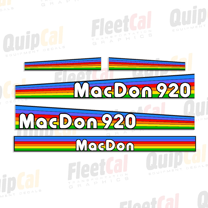 MacDon Header Decals