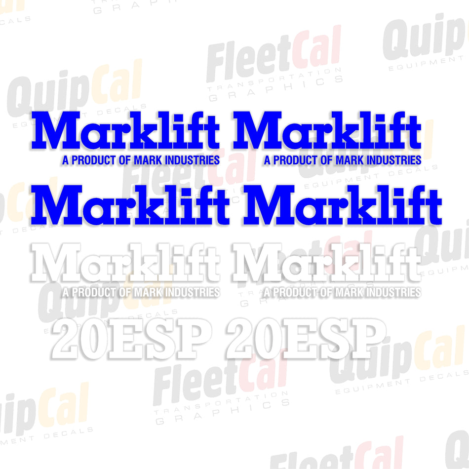 Marklift Manlift Decals