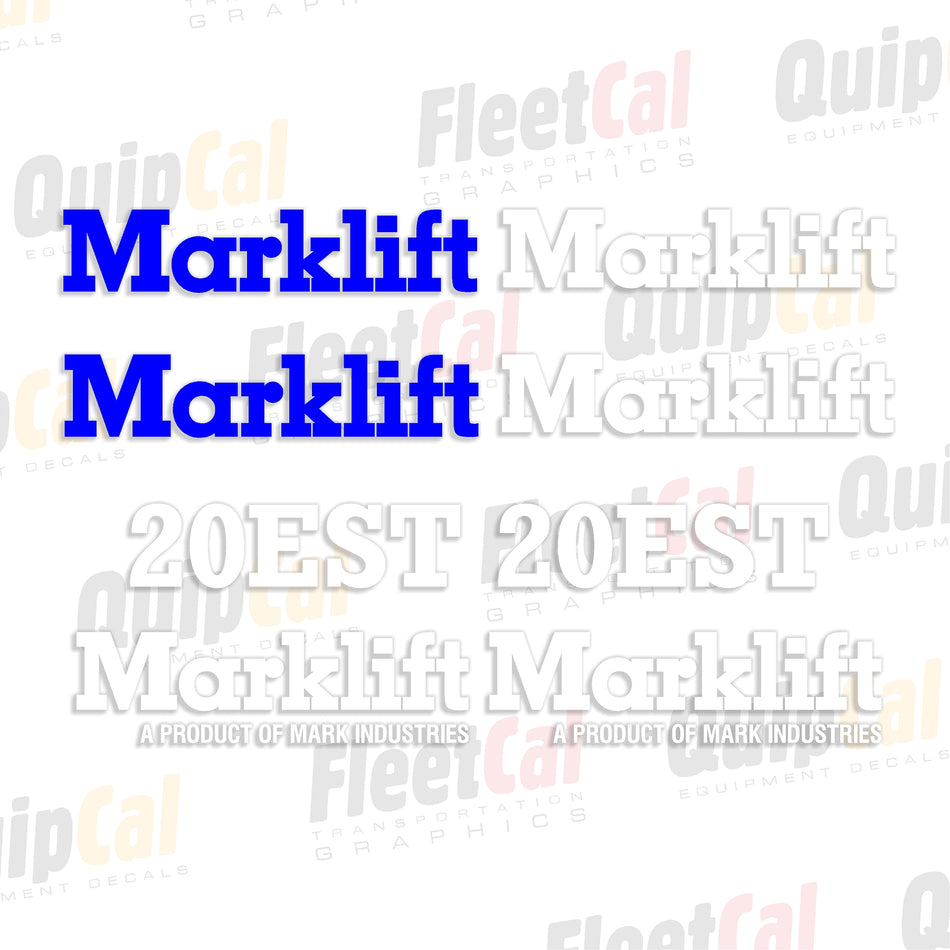 Marklift Manlift Decals