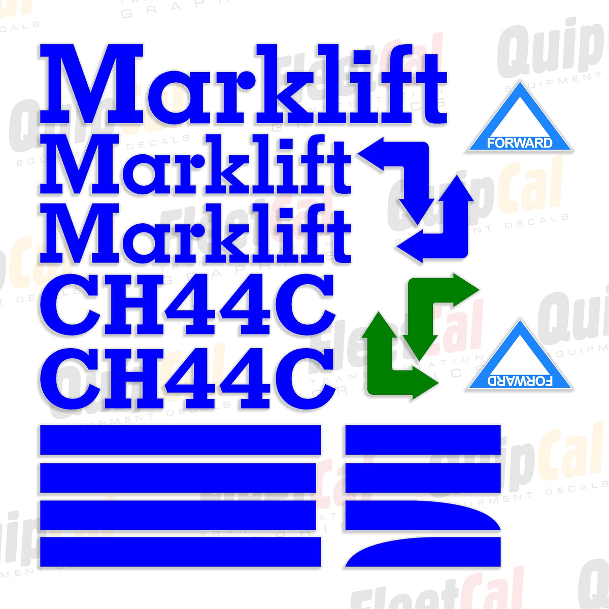 Marklift Manlift Decals