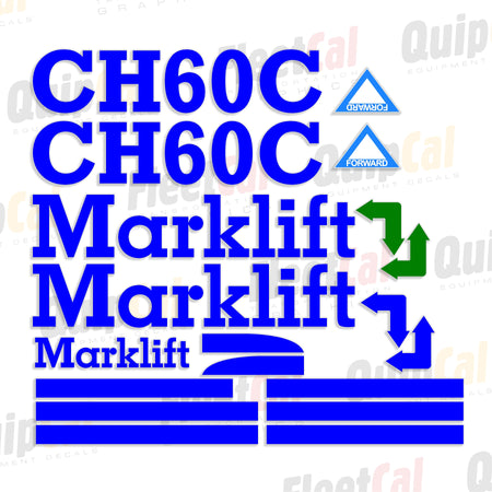 Marklift Manlift Decals