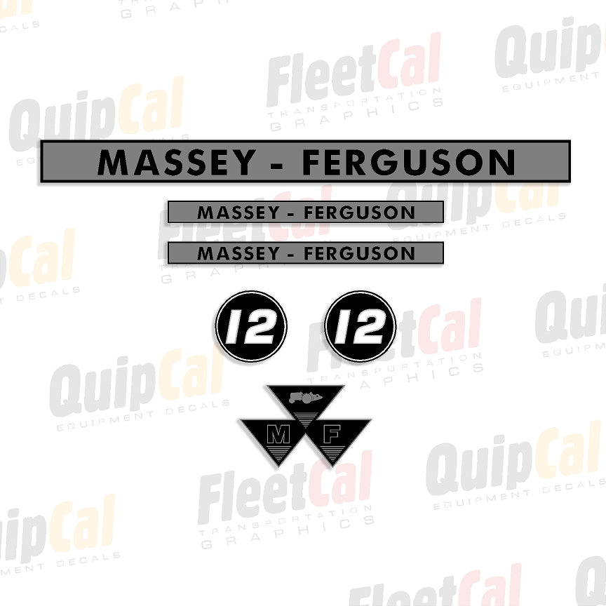 Massey Ferguson Baler Decals