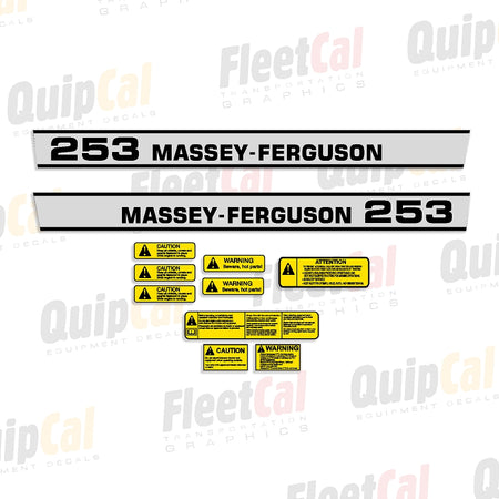 Massey Ferguson Tractor Decals