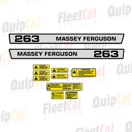 Massey Ferguson Tractor Decals