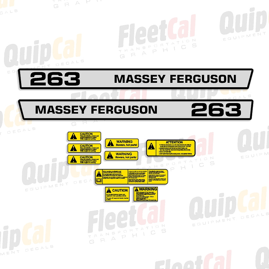 Massey Ferguson Tractor Decals