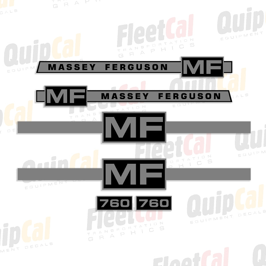 Massey Ferguson Combine Decals