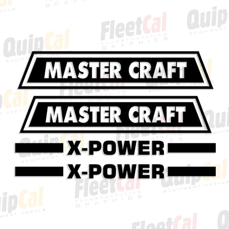 Master Craft Forklift Decals