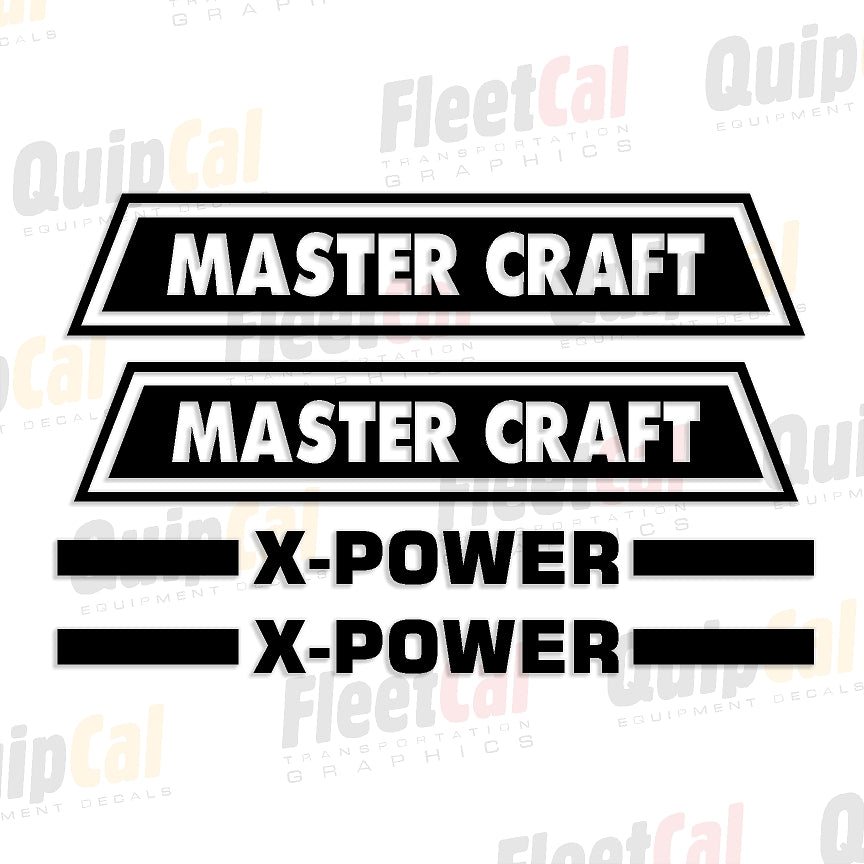 Master Craft Forklift Decals