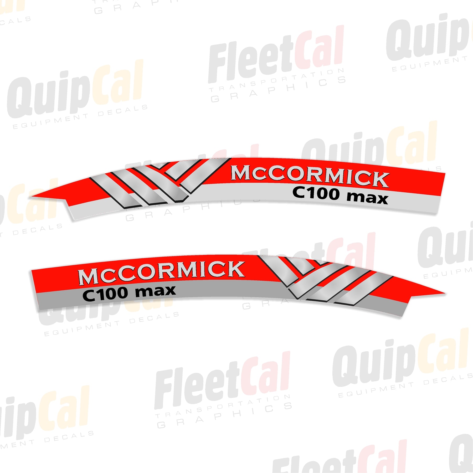 McCormick Tractor Decal Set