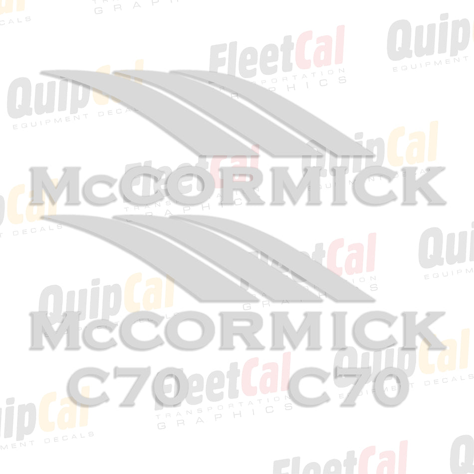 McCormick Tractor Decal Set