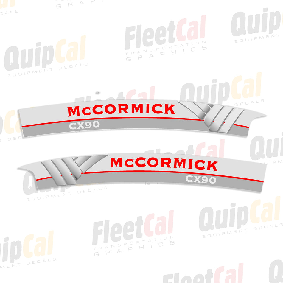 McCormick Tractor Decal Set