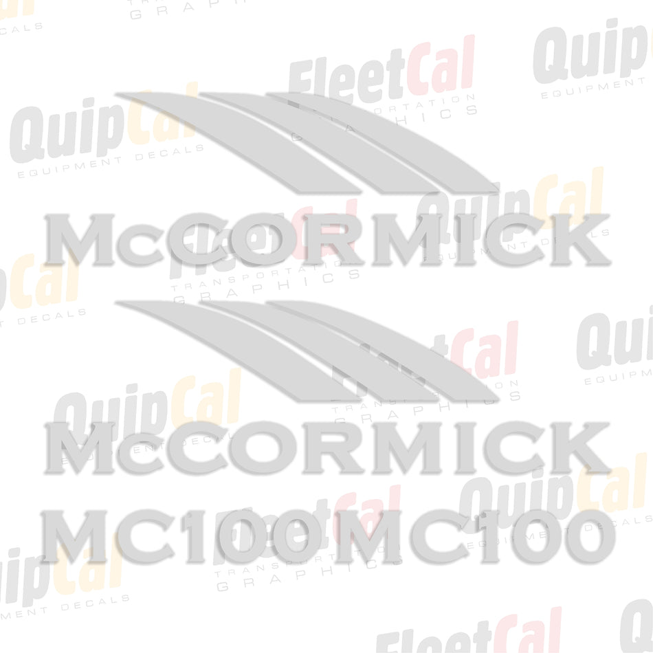 McCormick Tractor Decal Set