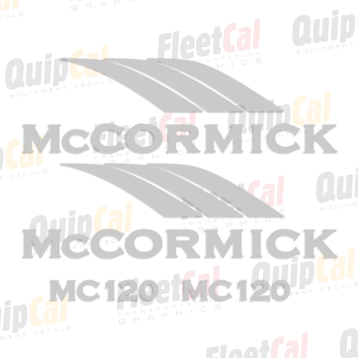 McCormick Tractor Decal Set