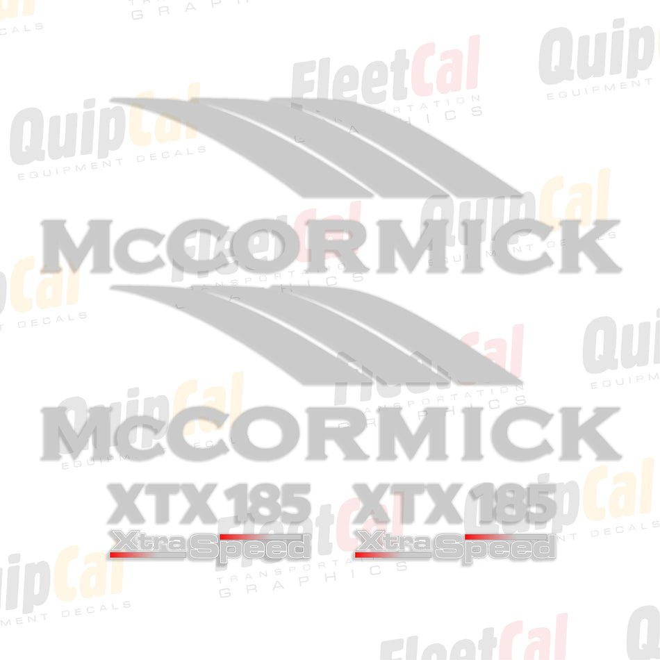 McCormick Tractor Decal Set