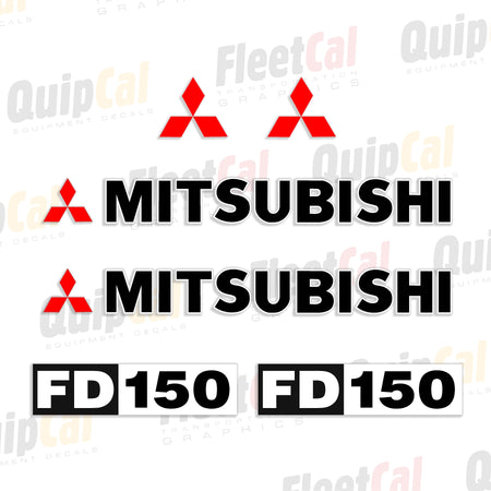 Decals for Mitsubishi Forklifts