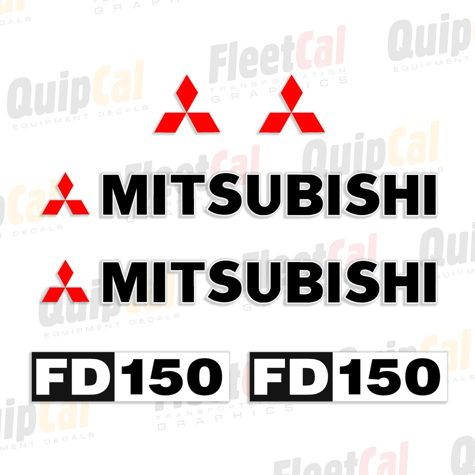 Decals for Mitsubishi Forklifts