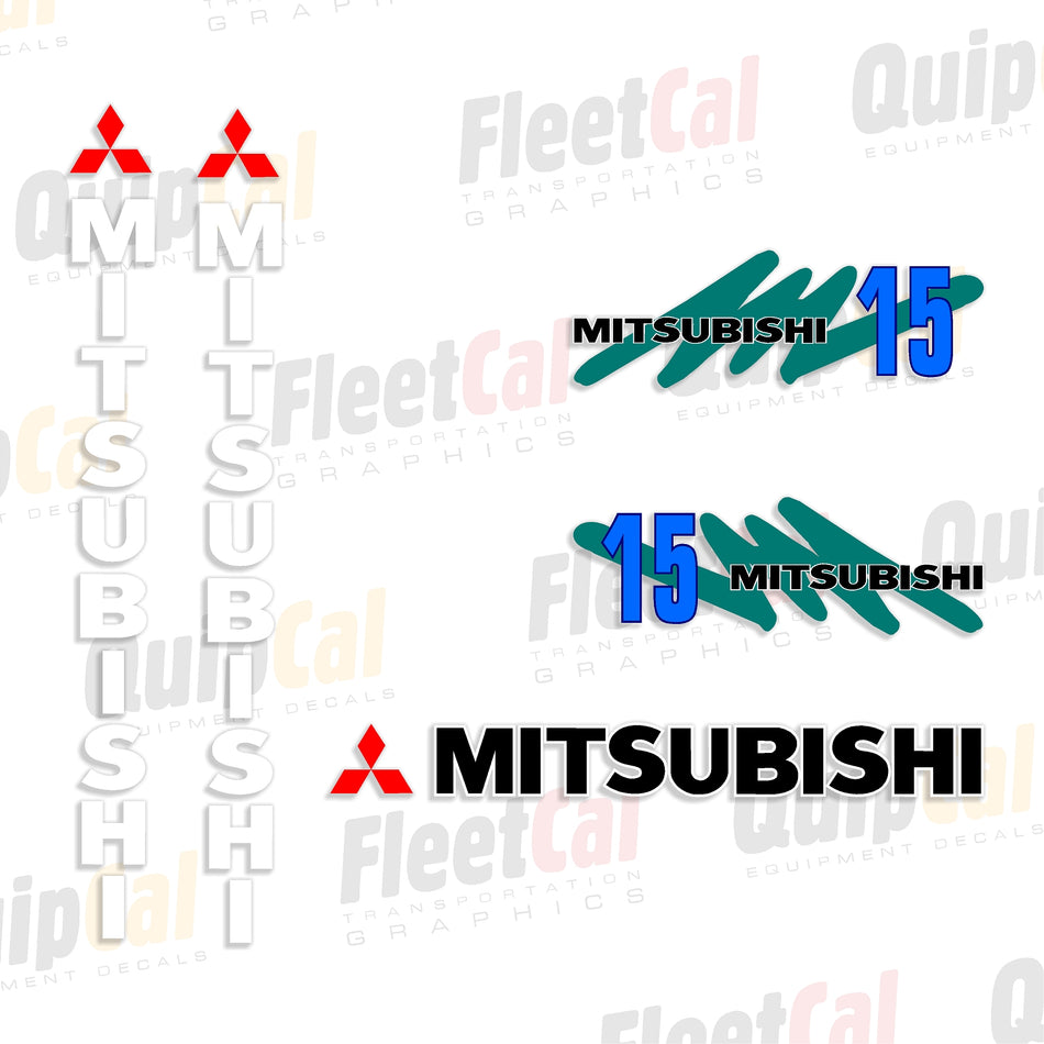 Decals for Mitsubishi Forklifts