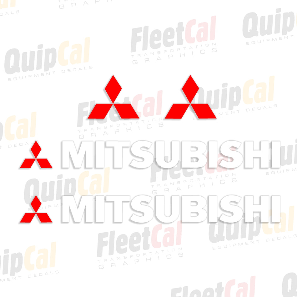 Decals for Mitsubishi Forklifts