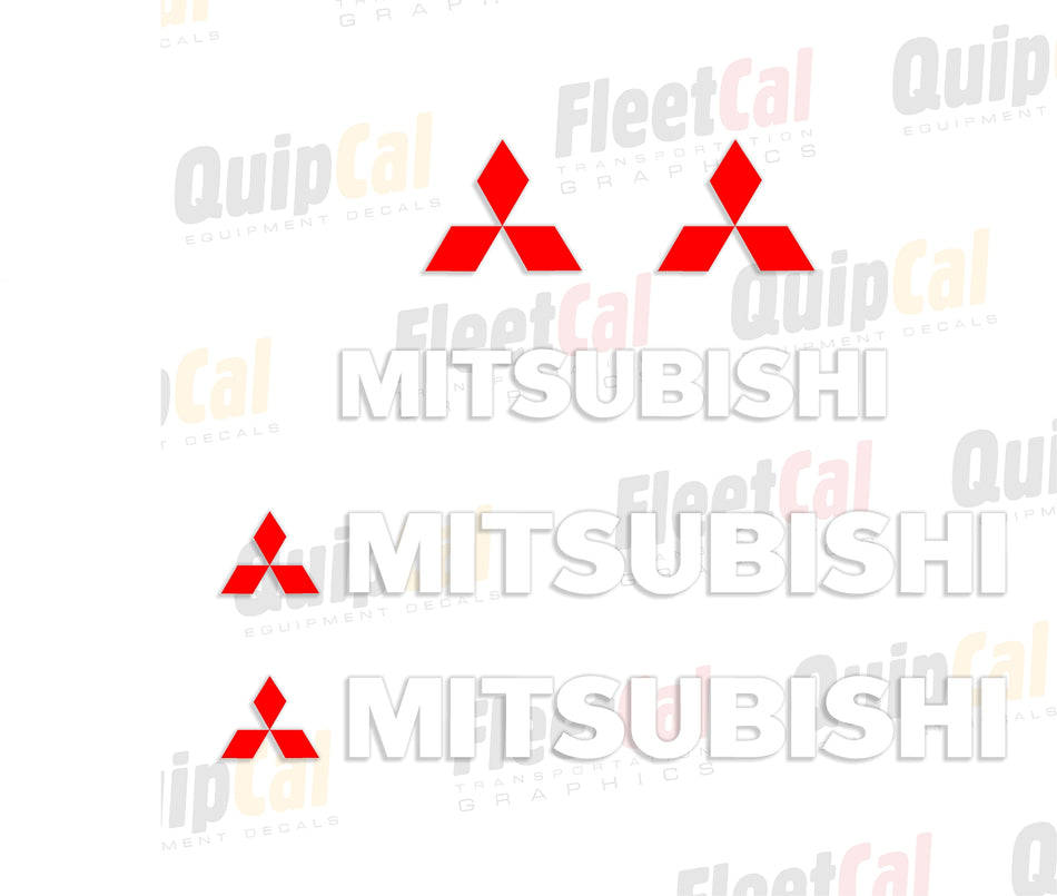 Decals for Mitsubishi Forklifts