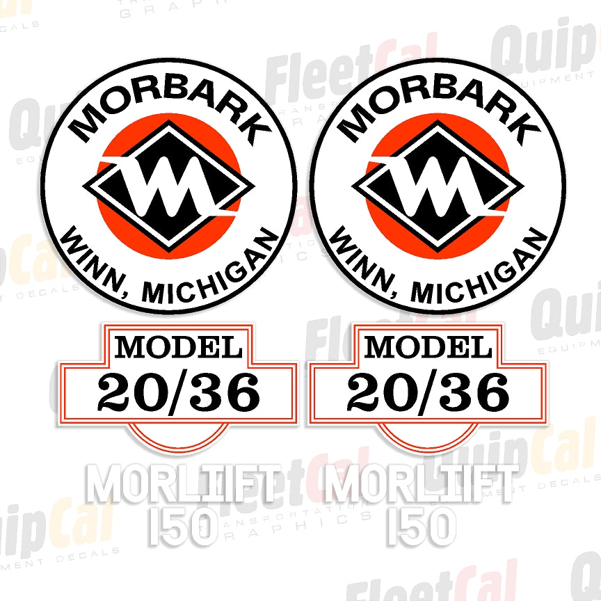 Morbark Chipper Decal Set