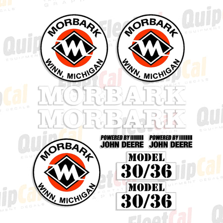 Morbark Chipper Decal Set