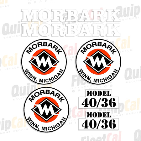 Morbark Chipper Decal Set