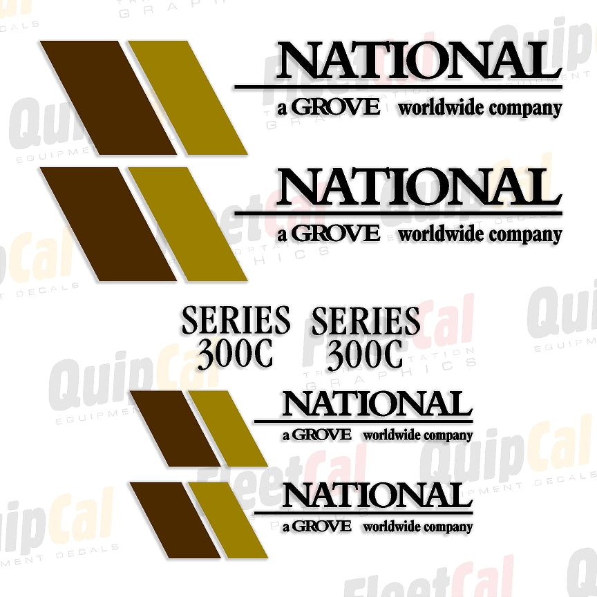 National Crane Decals