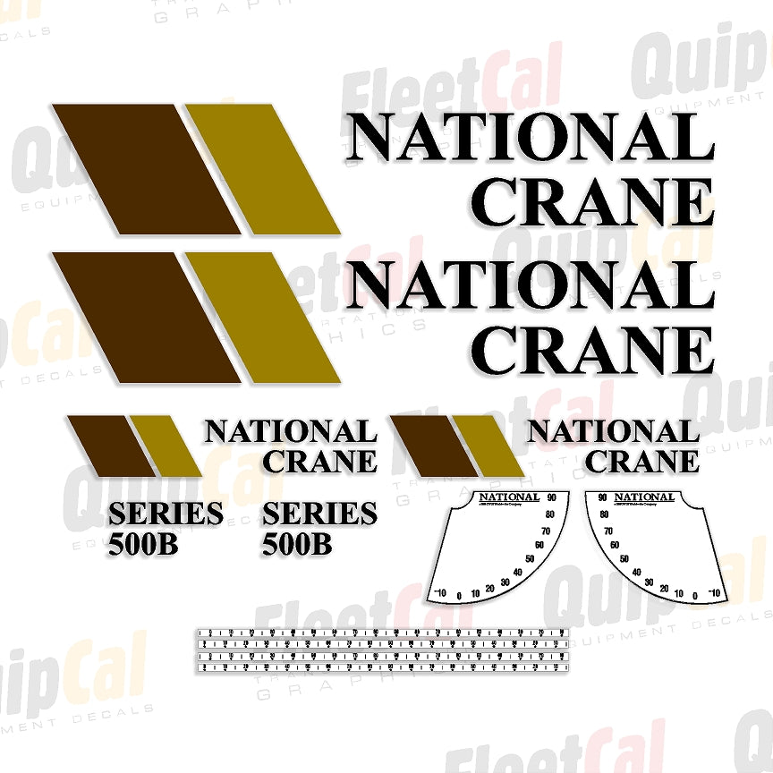 National Crane Decals