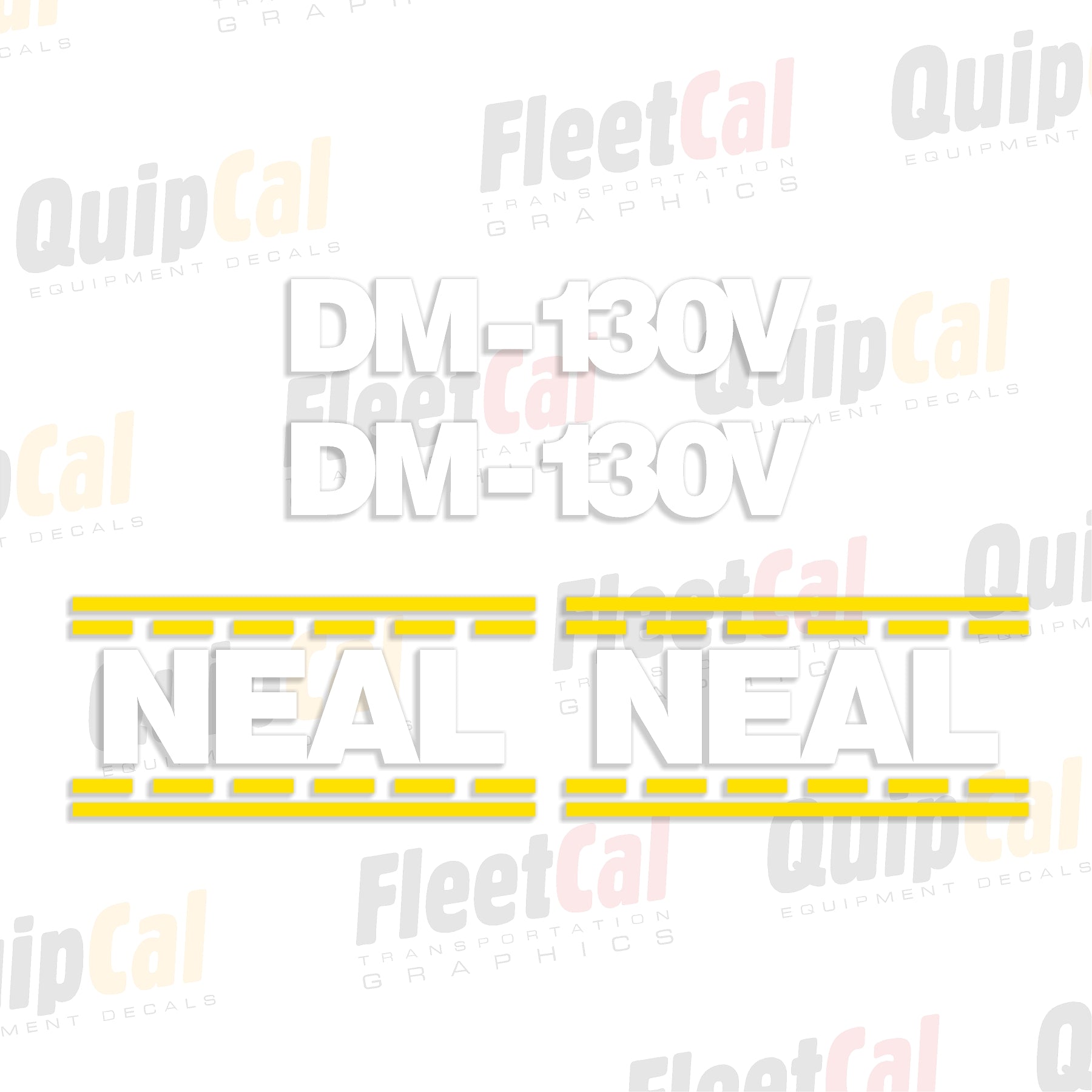 Neal Roller Decal Set