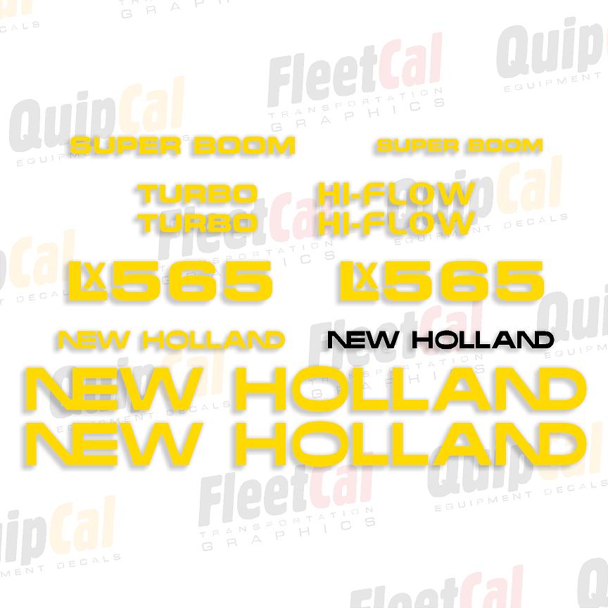 New Holland LX565 Marking Decal Set