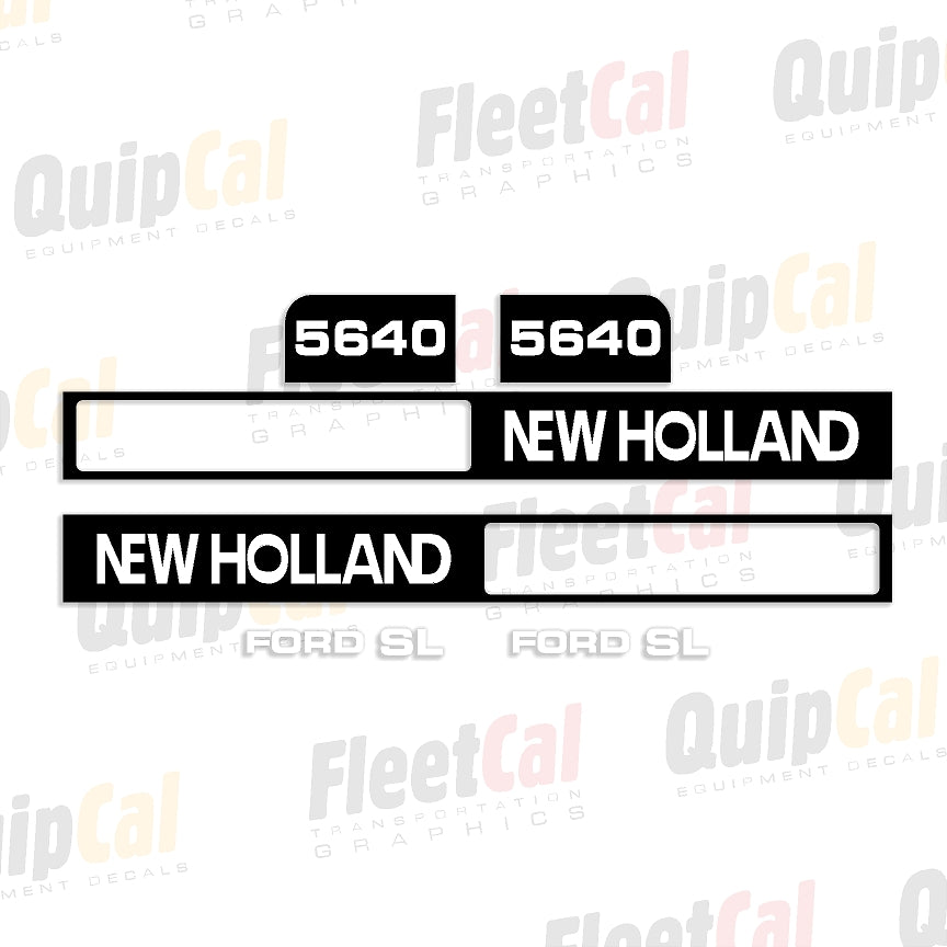 New Holland Tractor Decals