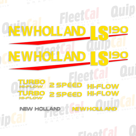 New Holland Track Loader Decals