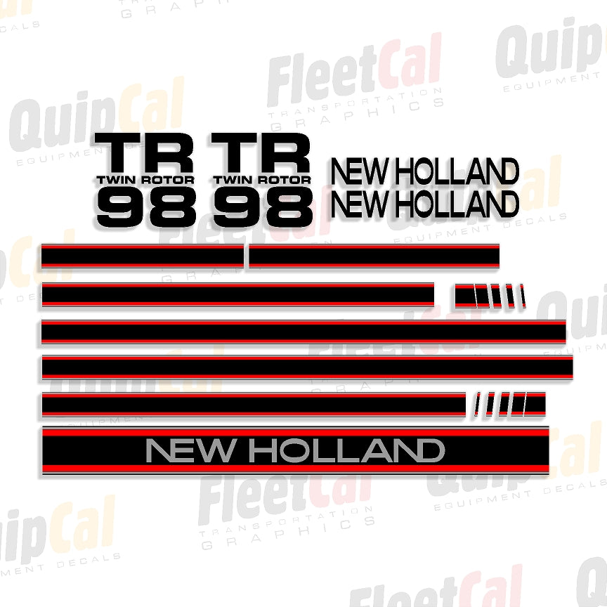 New Holland Combine Decals