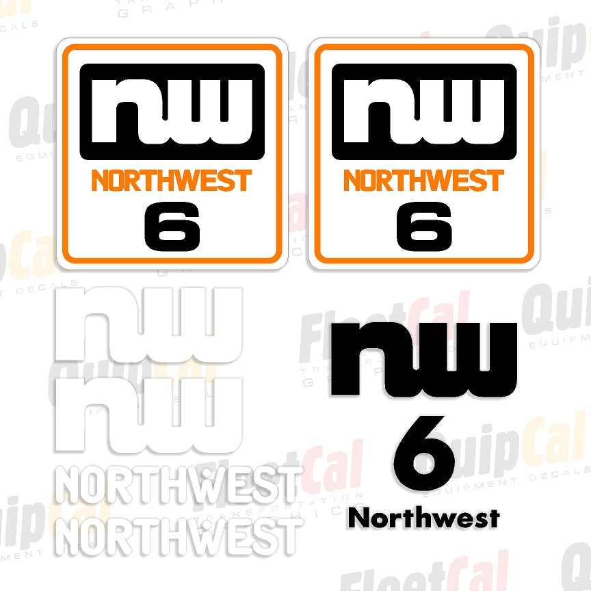 Northwest Cranes Decals