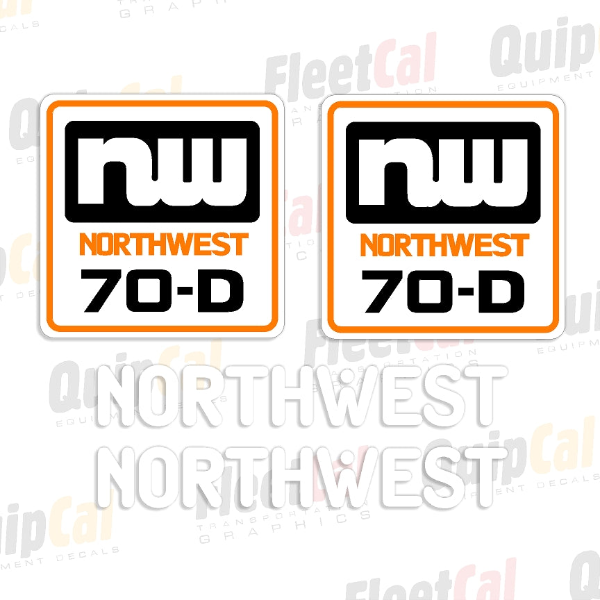 Northwest Cranes Decals