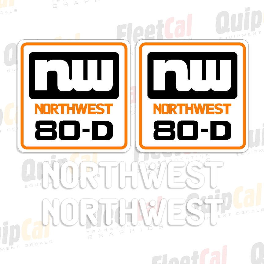 Northwest Cranes Decals