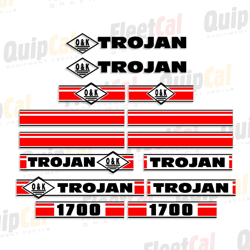 O&K Trojan Decals