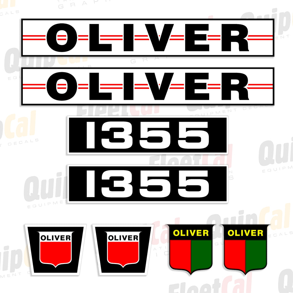 Oliver Tractor Decals