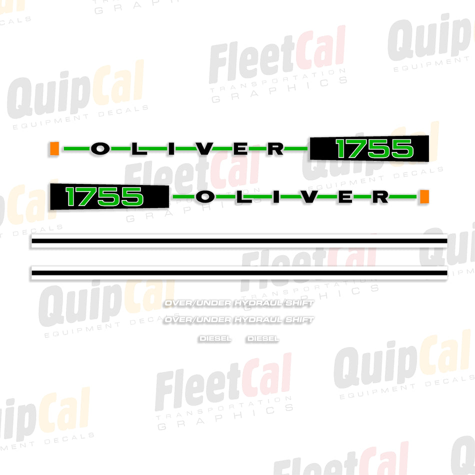 Oliver Tractor Decals